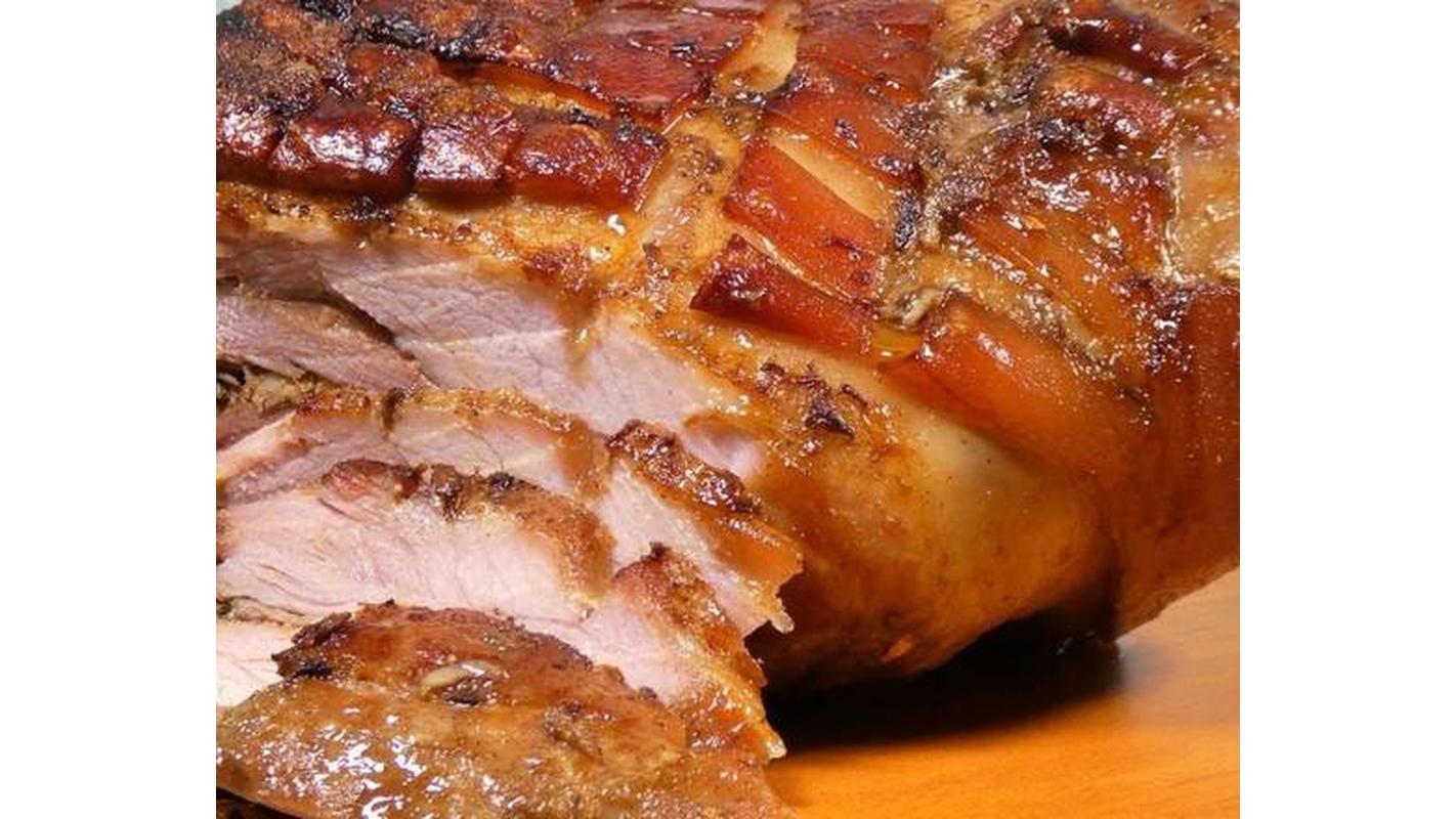 Pork Shoulder ( Pernil al Horno )